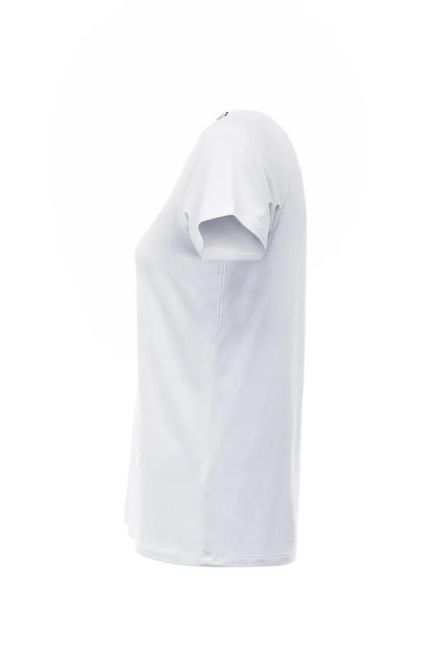 Women Relax Fit VNeck Tee White Holland Cooper Tops