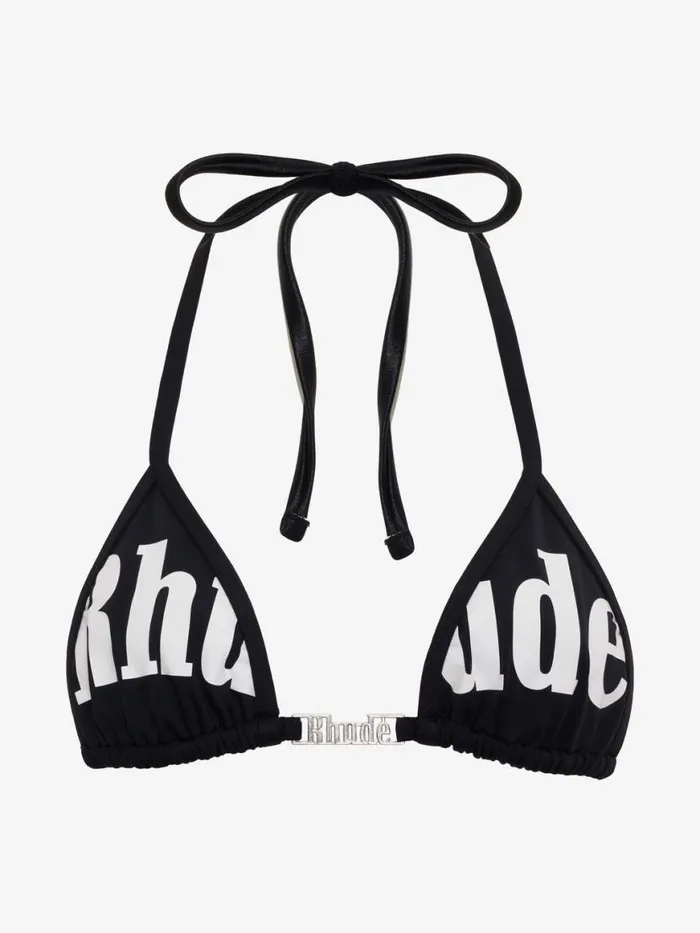 Women Rhude Swim TROPEZ TWOPIECE BIKINI Blackwhite