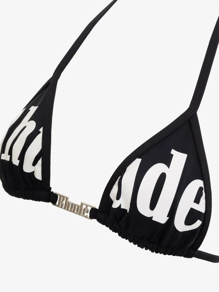 Women Rhude Swim TROPEZ TWOPIECE BIKINI Blackwhite