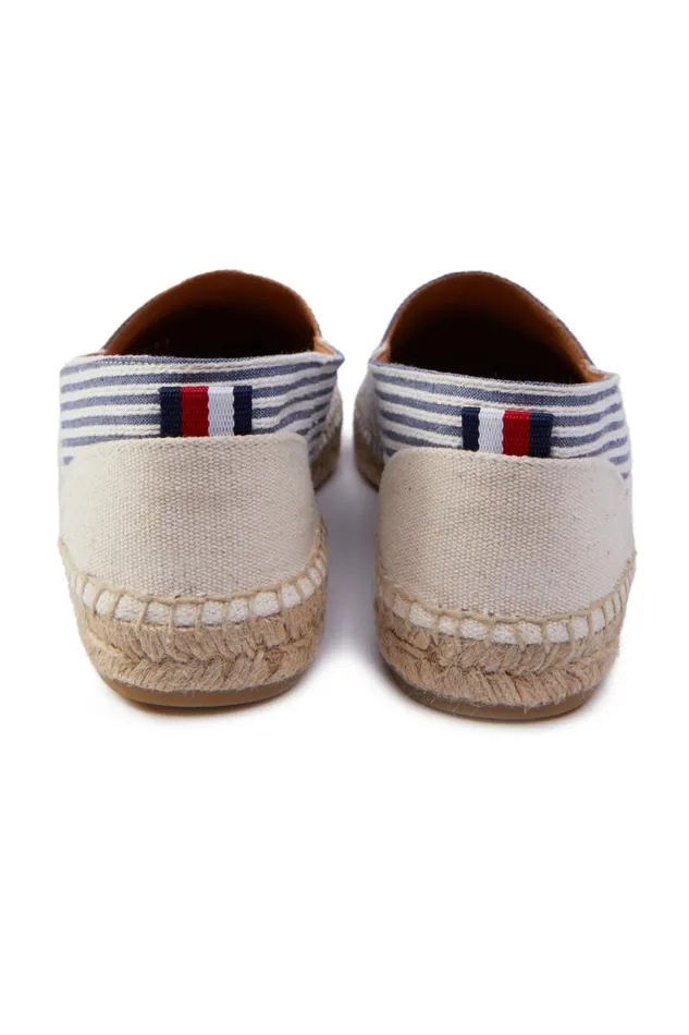 Women Riviera Espadrille Nautical Stripe Holland Cooper Espadrilles