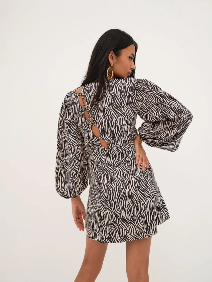Women Rosita Mini Dress Black For Love and Lemons Dresses