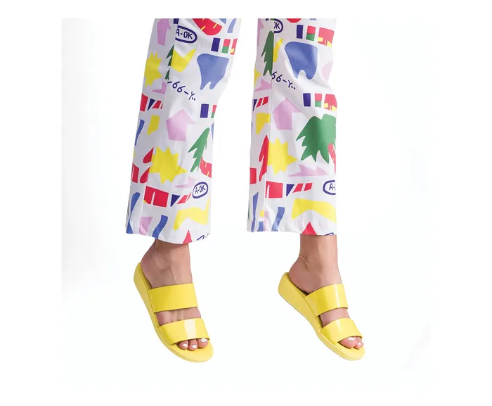 Women Sandals Hush Puppies Brite Jells Slide Black