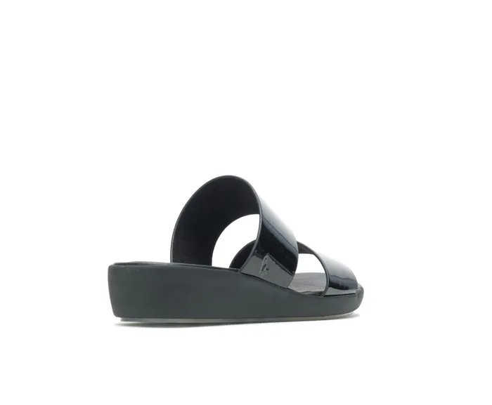 Women Sandals Hush Puppies Brite Jells Slide Black