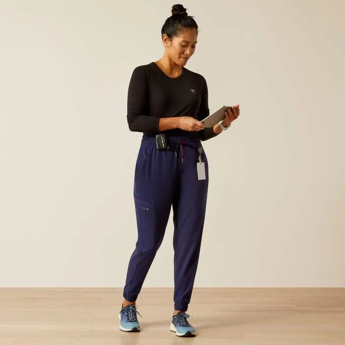 Women Scrubs Ariat Blackwell Cargo Stretch Jogger Scrub Pant Navy Women Scrubs Ariat Blackwell Cargo Stretch Jogger Scrub Pant Navy