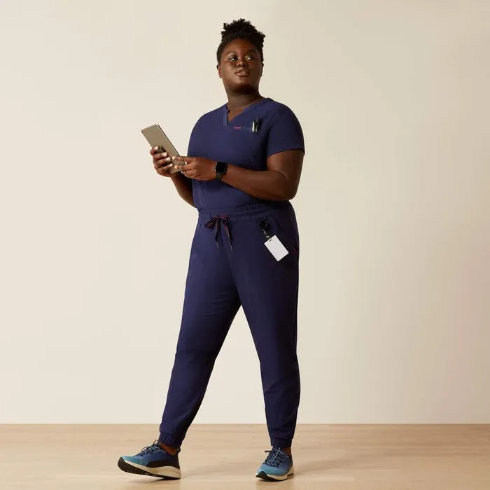 Women Scrubs Ariat Blackwell Cargo Stretch Jogger Scrub Pant Navy Women Scrubs Ariat Blackwell Cargo Stretch Jogger Scrub Pant Navy