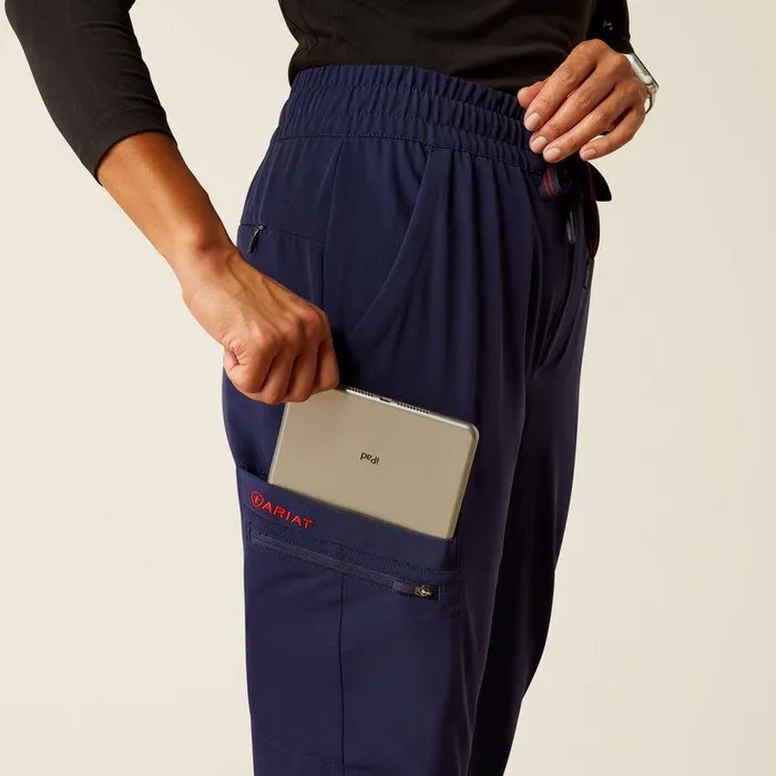 Women Scrubs Ariat Blackwell Cargo Stretch Jogger Scrub Pant Navy Women Scrubs Ariat Blackwell Cargo Stretch Jogger Scrub Pant Navy