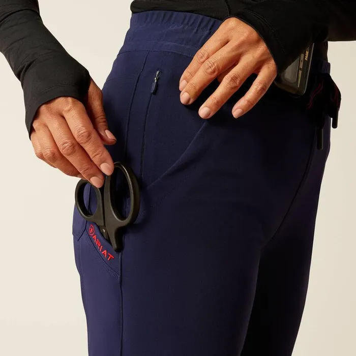 Women Scrubs Ariat Nightingale Stretch Utility Scrub Pant Navy