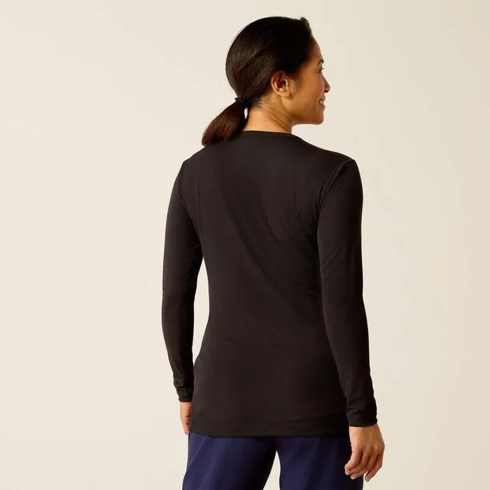 Women Scrubs Ariat Soft Touch Underscrub Baselayer Black
