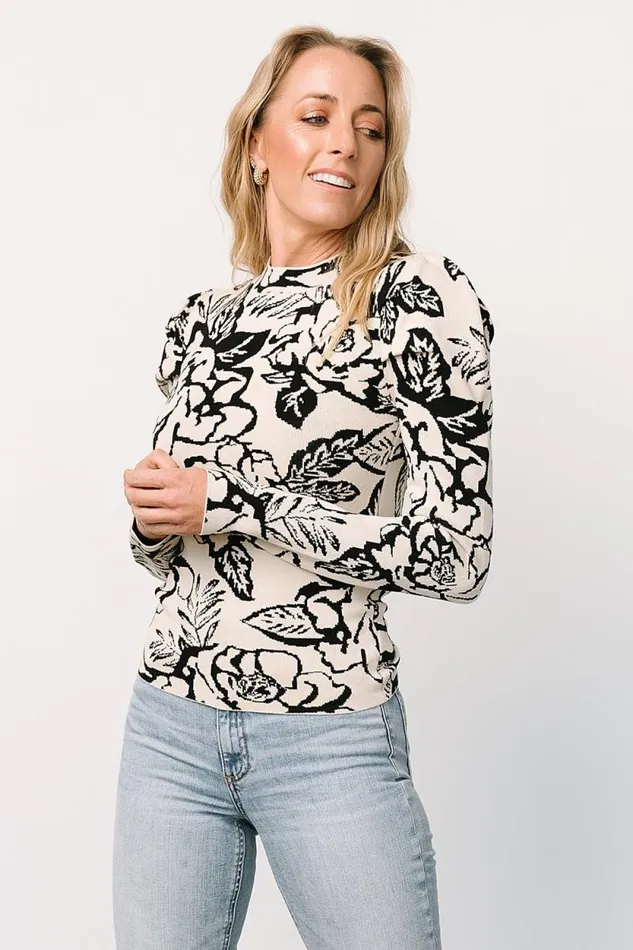 Women Sebastian Sweater Black Multi Baltic Born Blouses and Shirts Women Sebastian Sweater Black Multi Baltic Born Blouses and Shirts