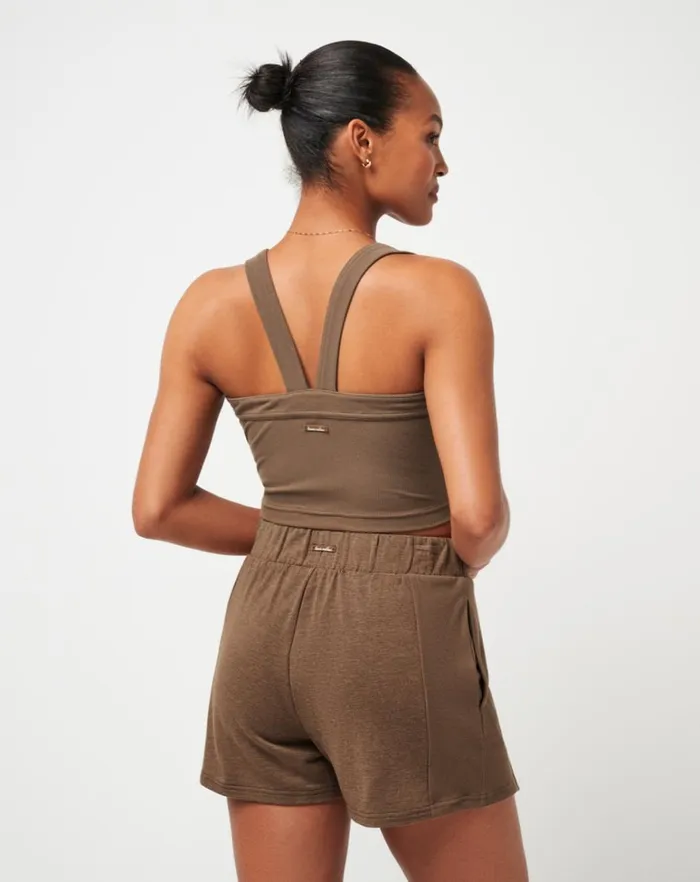 Women Shirts and Tops TravisMathew OUR LITTLE SECRET CLOUD TANK Cocoa Brown Women Shirts and Tops TravisMathew OUR LITTLE SECRET CLOUD TANK Cocoa Brown