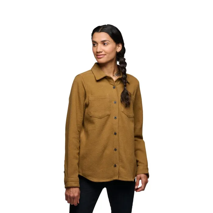 Women Shirts Black Diamond Project Heavy Flannel Black Diamond