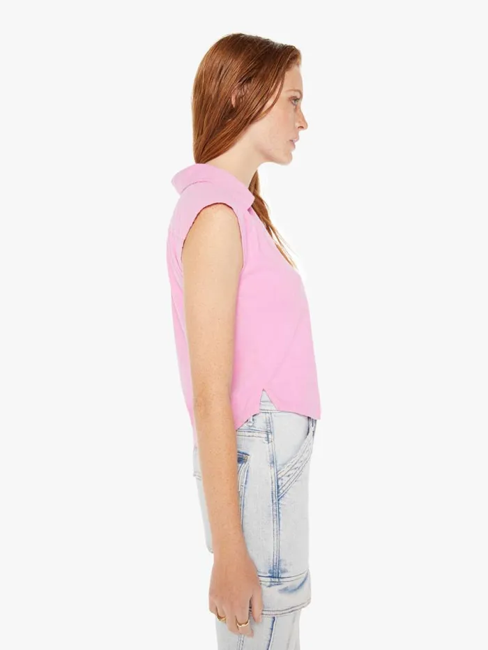 Women Shirts Mother Denim The Shape Up Tee Pink