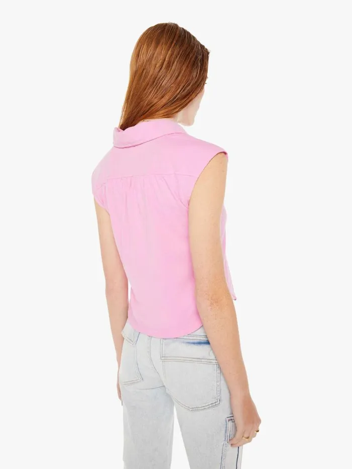 Women Shirts Mother Denim The Shape Up Tee Pink