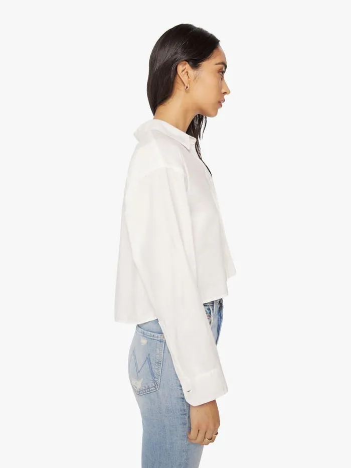 Women Shirts Mother Denim XiRENA Morgan Shirt White