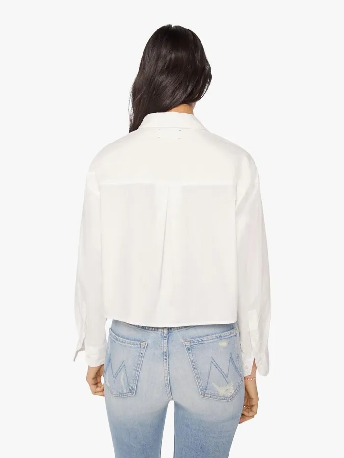 Women Shirts Mother Denim XiRENA Morgan Shirt White