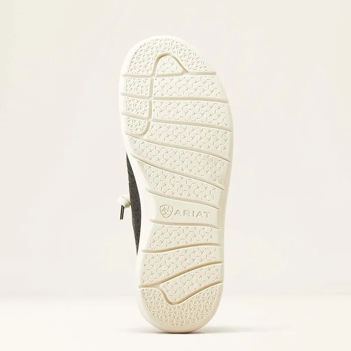Women Shoes and Sneakers Ariat Hilo Black Floral Emboss Women Shoes and Sneakers Ariat Hilo Black Floral Emboss