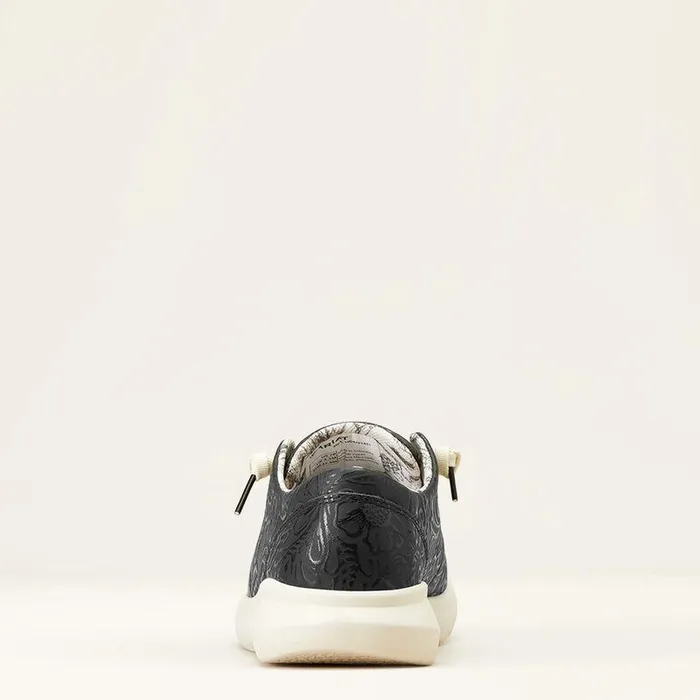 Women Shoes and Sneakers Ariat Hilo Black Floral Emboss Women Shoes and Sneakers Ariat Hilo Black Floral Emboss