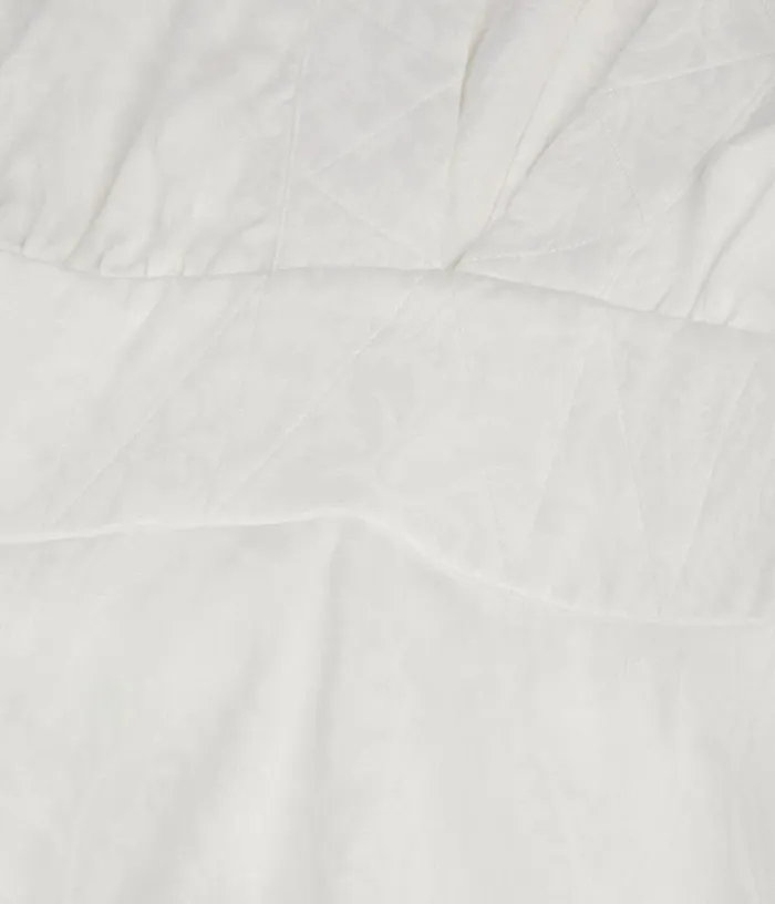 Women Short White Baroque Jacquard Dress THE KOOPLES Dresses and Jumpsuits