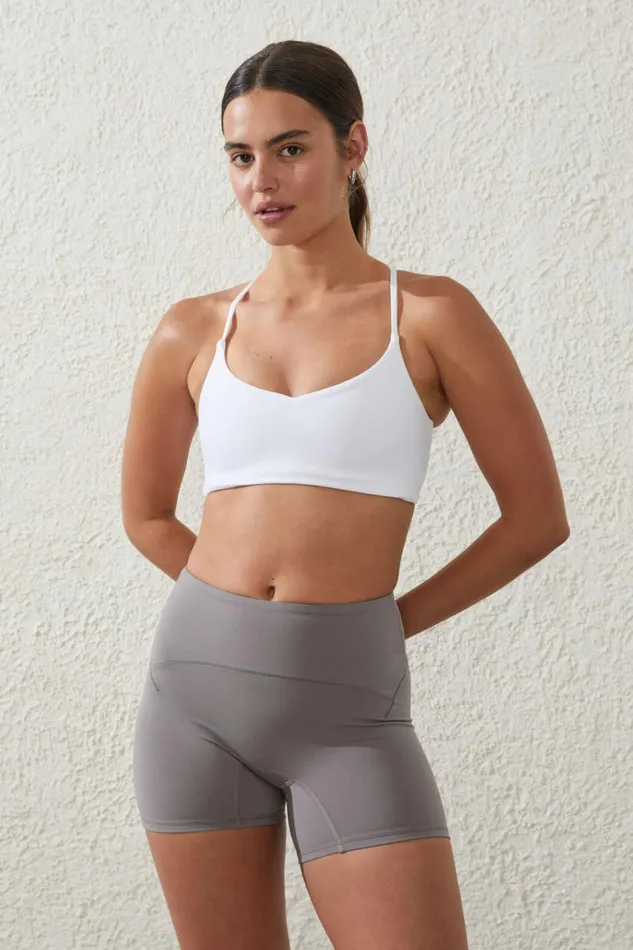 Women Shorts and Skirts Cotton On Ultra Soft Shaped Bike Short Desert Grey