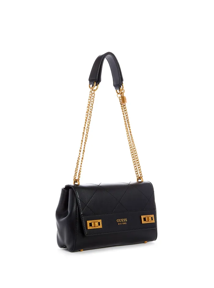 Women Shoulder Bag GUESS Black Katey Shoulder Bag Women Shoulder Bag GUESS Black Katey Shoulder Bag
