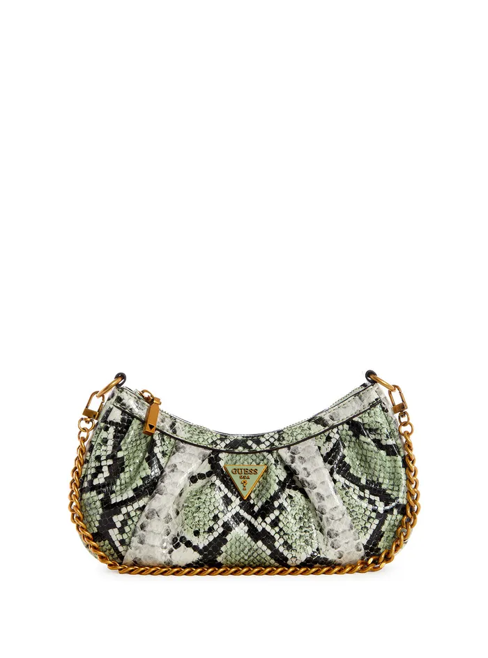 Women Shoulder Bag GUESS Sage Python Mariana Shoulder Bag
