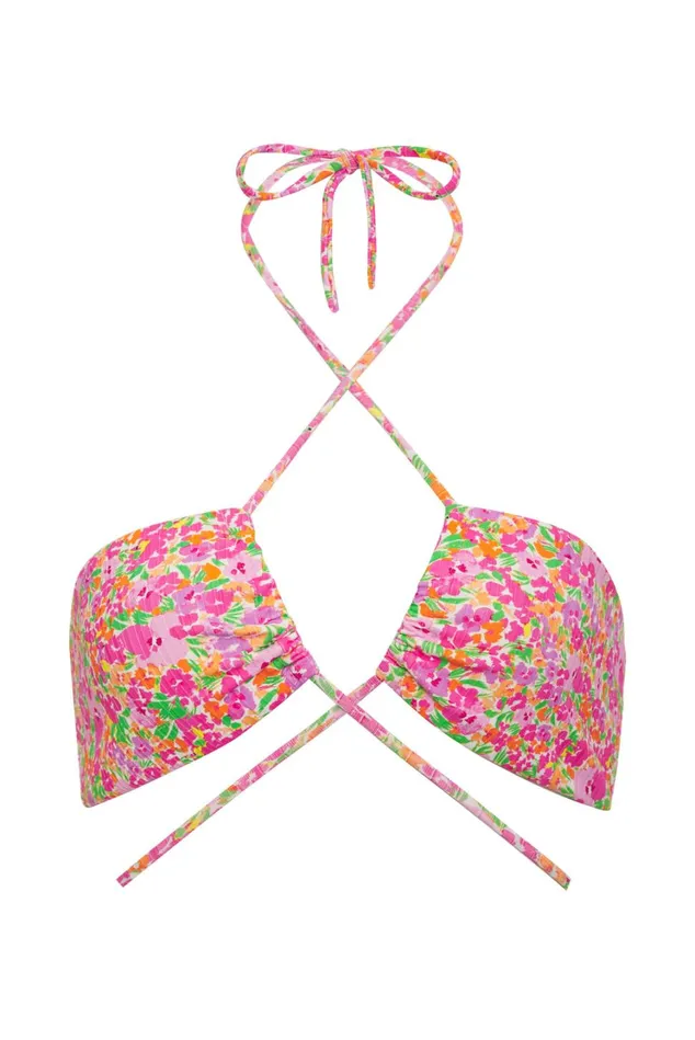 Women Sidra Swim Top Pink For Love and Lemons Swim Women Sidra Swim Top Pink For Love and Lemons Swim