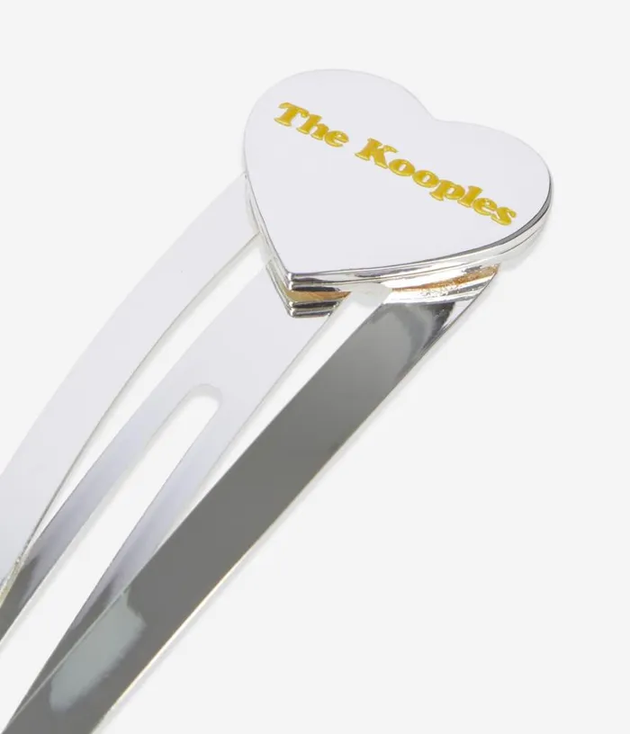 Women Silver Barrette Bag Charm THE KOOPLES Bags