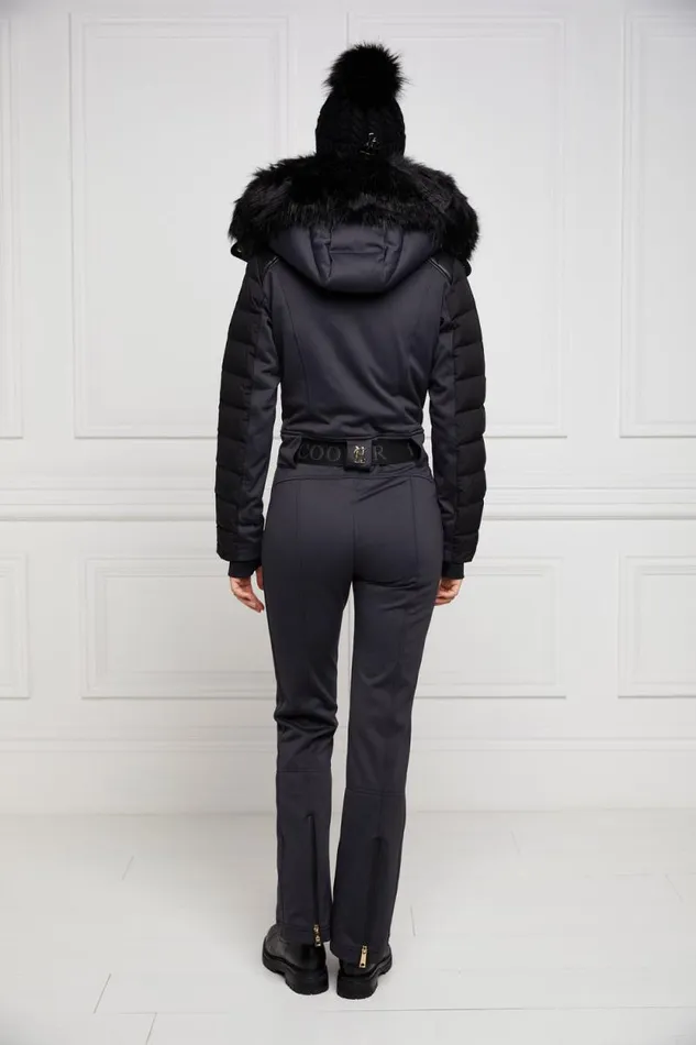 Women Ski Suit Black Holland Cooper Ski Suits