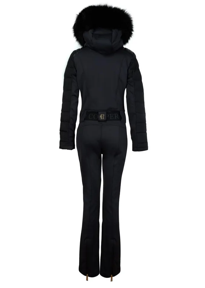 Women Ski Suit Black Holland Cooper Ski Suits