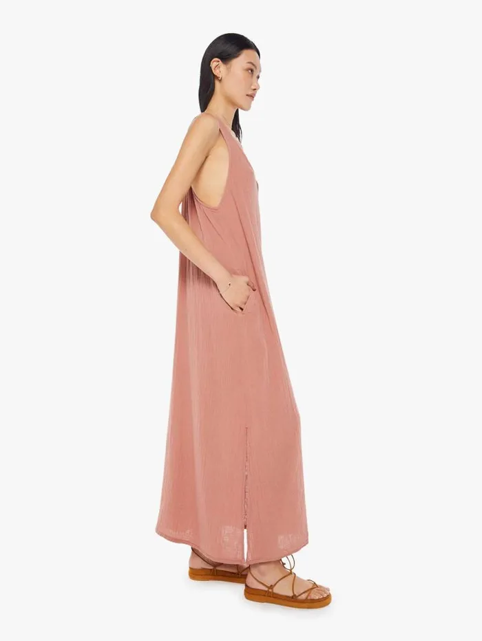 Women Skirts and Dresses Mother Denim Atlas Dress Soft Terra