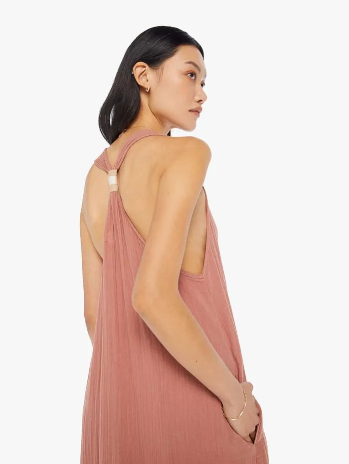 Women Skirts and Dresses Mother Denim Atlas Dress Soft Terra