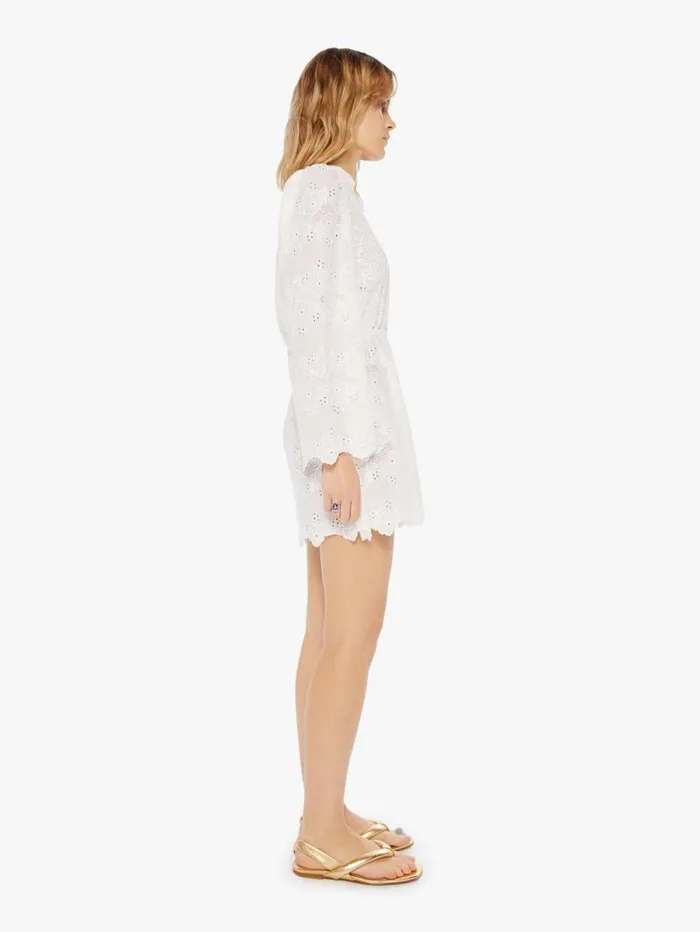 Women Skirts and Dresses Mother Denim Cleo Dress White