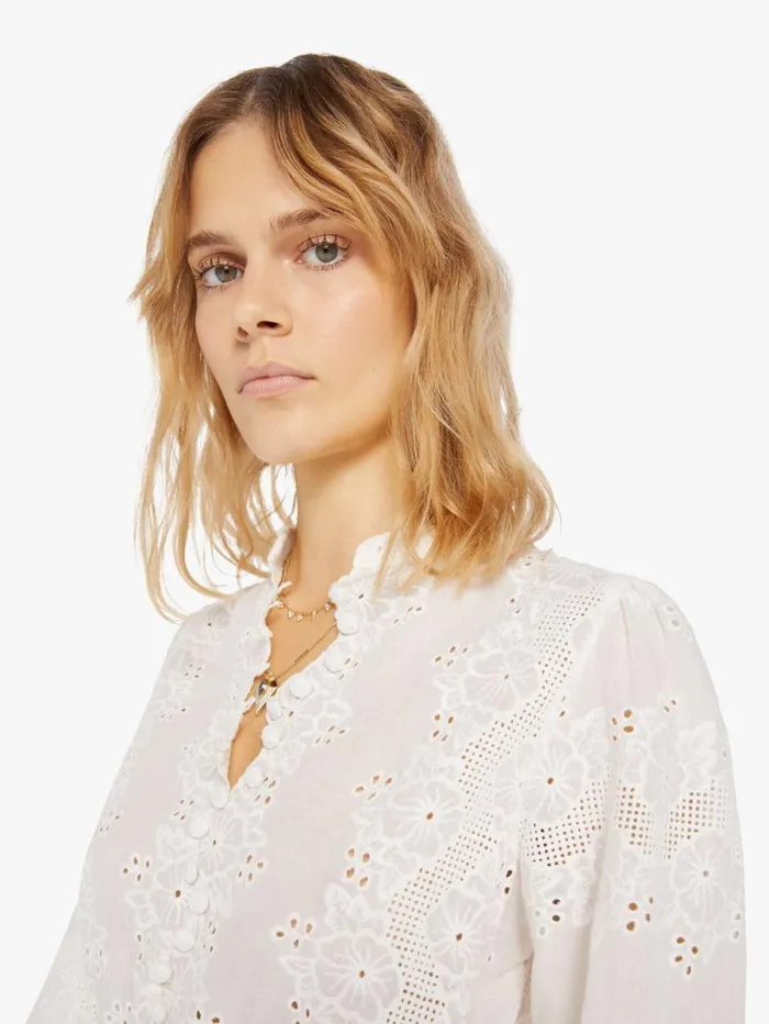 Women Skirts and Dresses Mother Denim Cleo Dress White