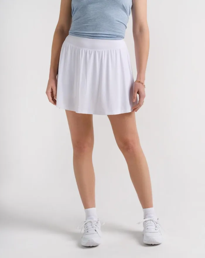 Women Skorts TravisMathew SAPPHIRE SUNRISE SKORT White