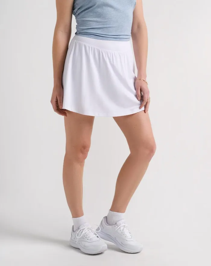 Women Skorts TravisMathew SAPPHIRE SUNRISE SKORT White