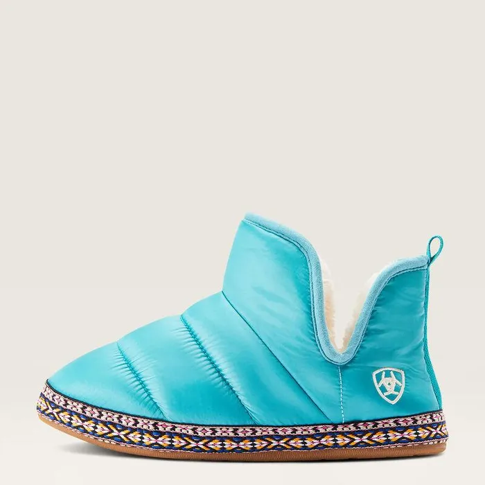 Women Slippers Ariat Crius Bootie Slipper Turquoise Women Slippers Ariat Crius Bootie Slipper Turquoise