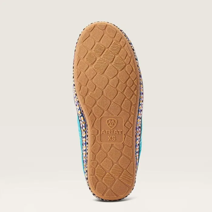 Women Slippers Ariat Crius Bootie Slipper Turquoise Women Slippers Ariat Crius Bootie Slipper Turquoise