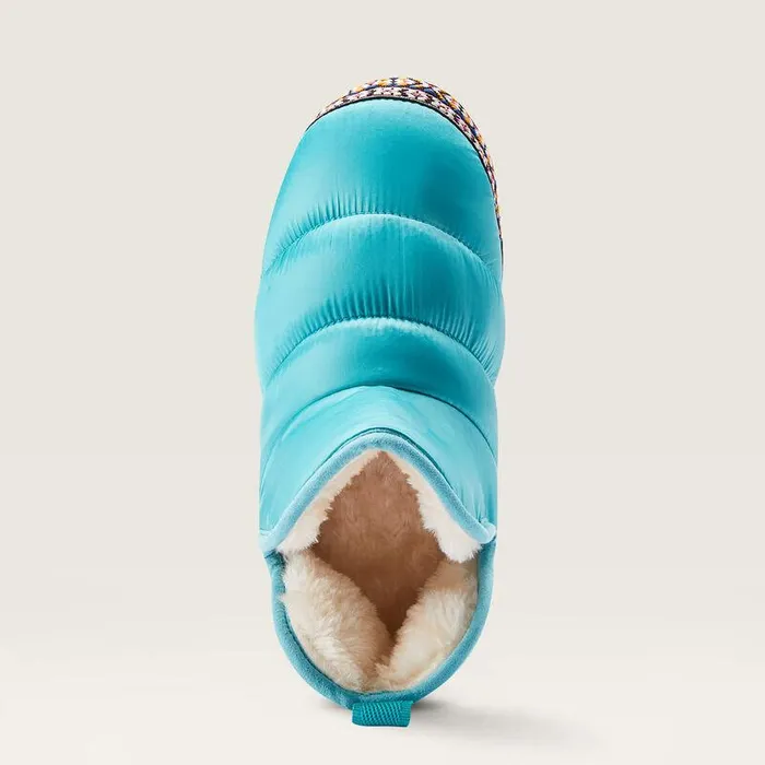 Women Slippers Ariat Crius Bootie Slipper Turquoise Women Slippers Ariat Crius Bootie Slipper Turquoise