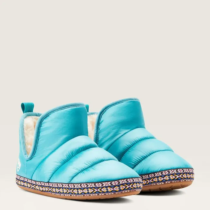 Women Slippers Ariat Crius Bootie Slipper Turquoise Women Slippers Ariat Crius Bootie Slipper Turquoise