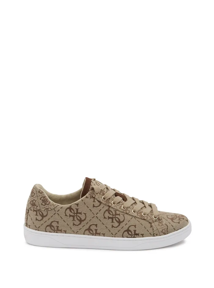 Women Sneakers GUESS Brown Logo Rosalia Low Top Sneakers Women Sneakers GUESS Brown Logo Rosalia Low Top Sneakers