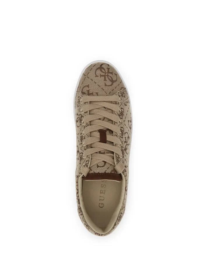 Women Sneakers GUESS Brown Logo Rosalia Low Top Sneakers Women Sneakers GUESS Brown Logo Rosalia Low Top Sneakers