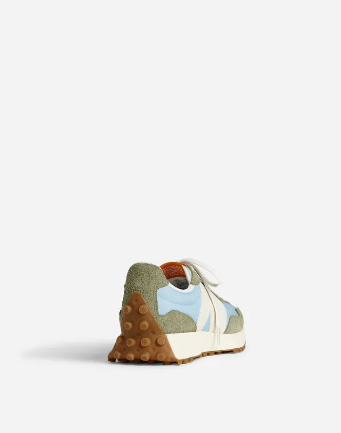Women Sneakers Madewell New Balance Unisex 327 Sneakers Dark Olivine Chrome Blue