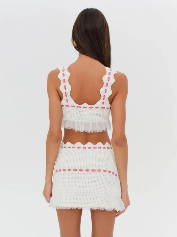 Women Sora Top Ivory For Love and Lemons Tops Women Sora Top Ivory For Love and Lemons Tops