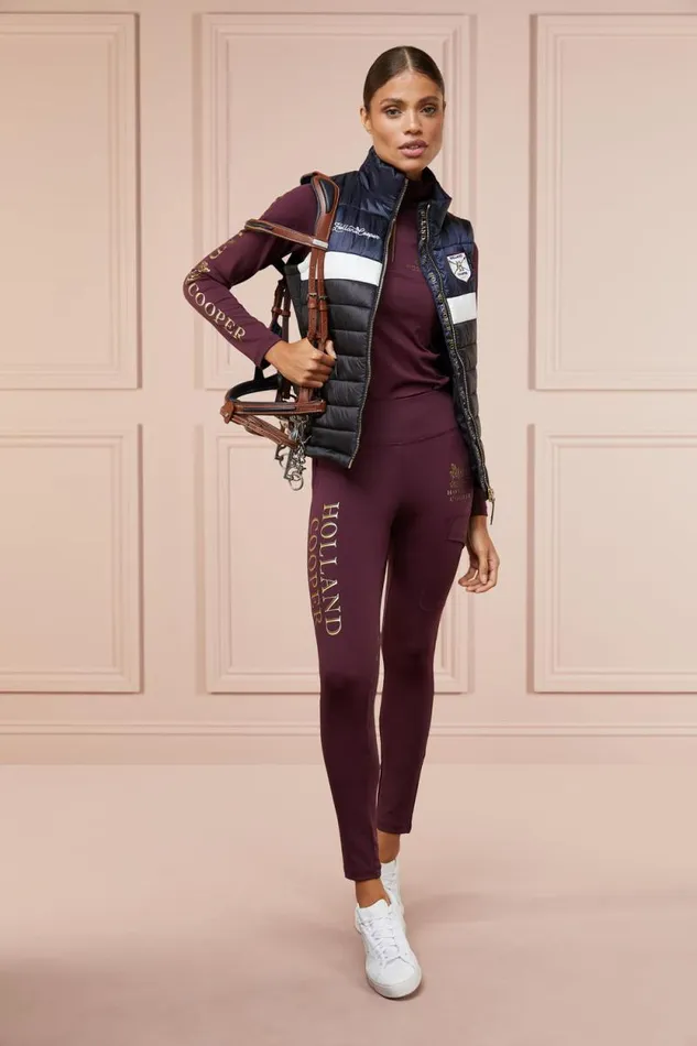 Women Sport Legging Mulberry Holland Cooper Leggings