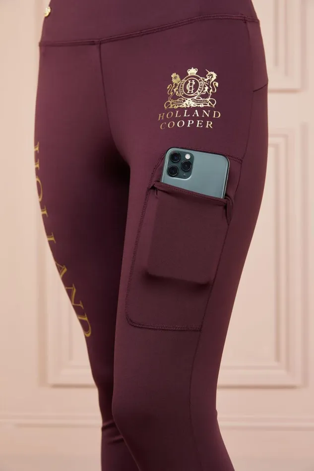 Women Sport Legging Mulberry Holland Cooper Leggings