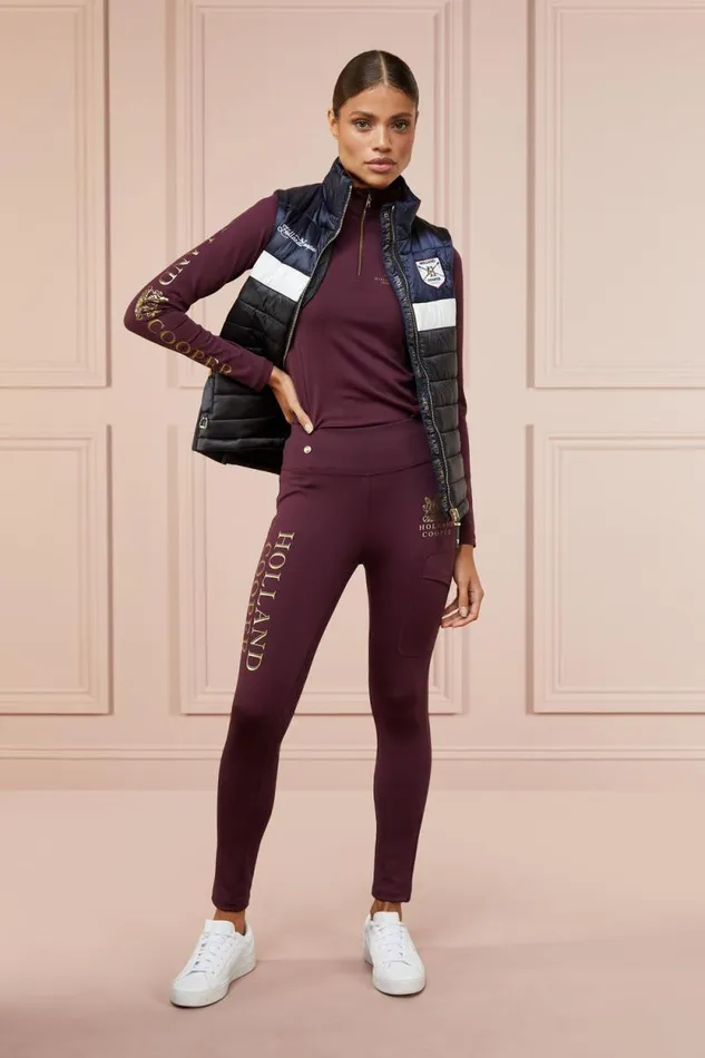 Women Sport Legging Mulberry Holland Cooper Leggings