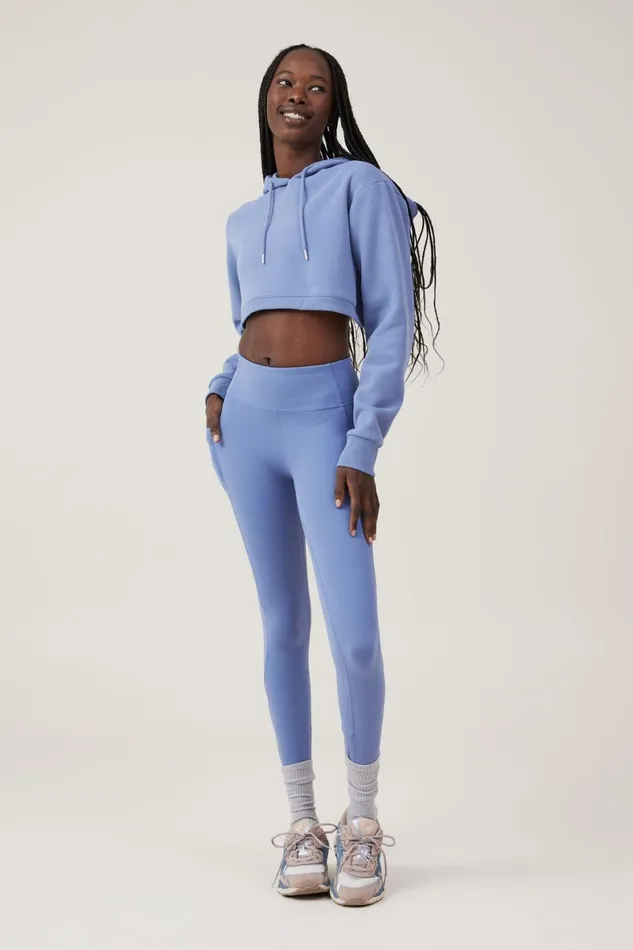 Women Sweats and Hoodies Cotton On Plush Cross Back Shrug Riverside