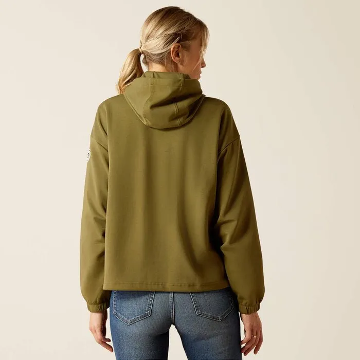 Women Sweatshirts and Hoodies Ariat Moraga Hoodie Winter Moss