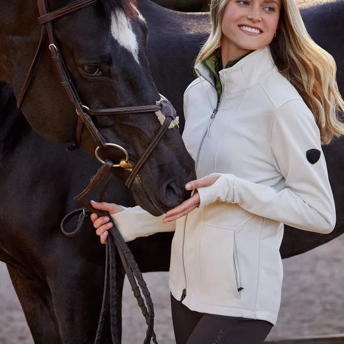 Women Sweatshirts and Hoodies Ariat Zaphus Full Zip Sweatshirt Summer Sand