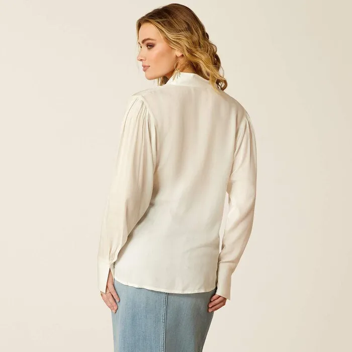 Women TShirts and Tops Ariat Adelaide Top Cloud Dancer